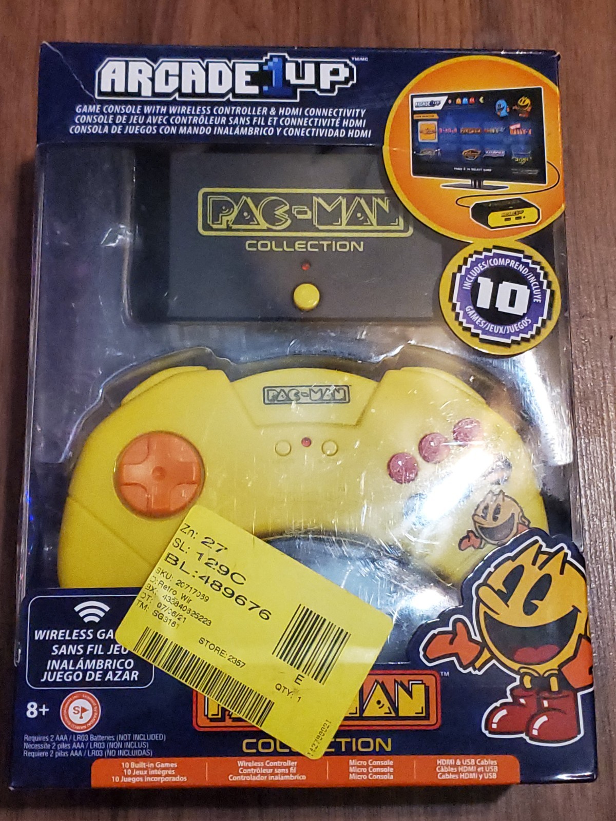Arcade 1up Pac-Man Collection 8093