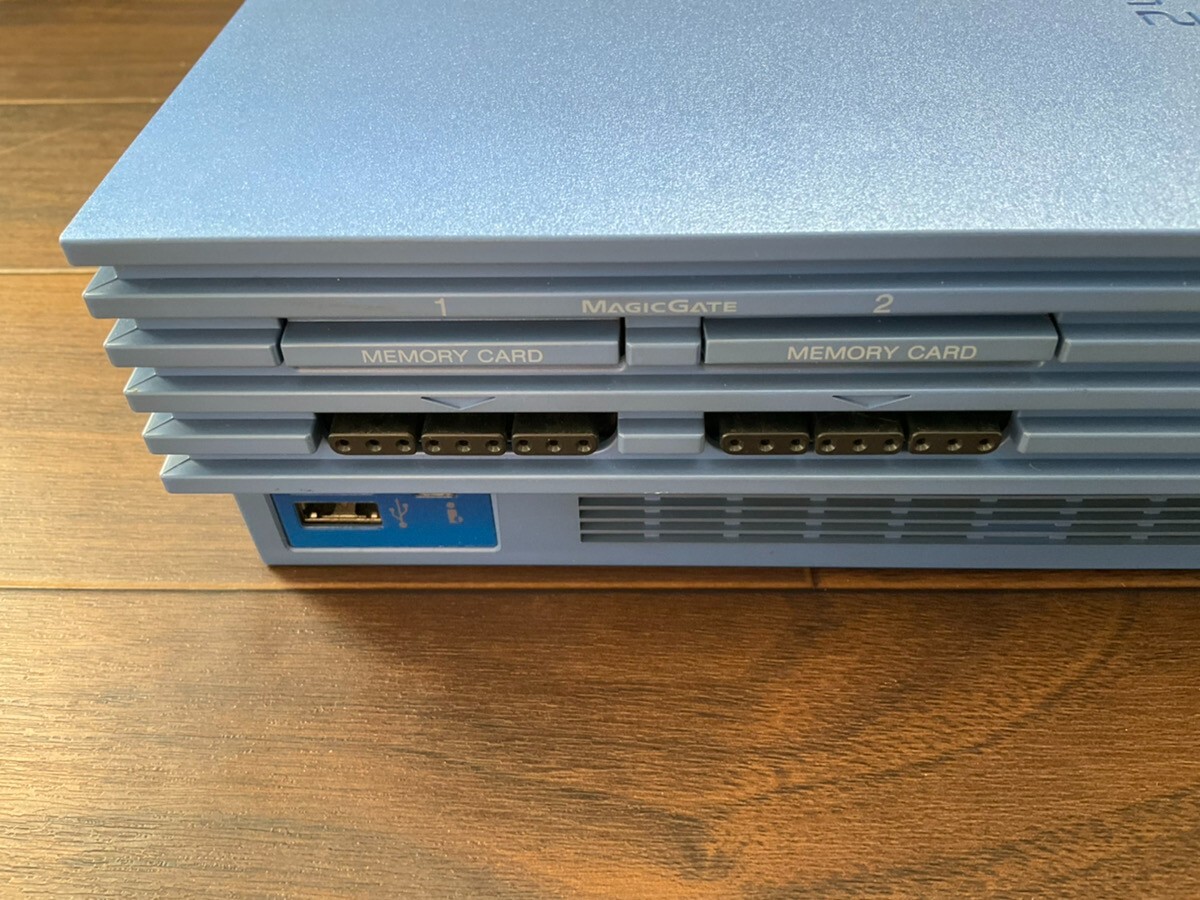 Sony PlayStation 2 PS2 Console only SCPH 39000 TB Toys Blue turquoise japan Used
