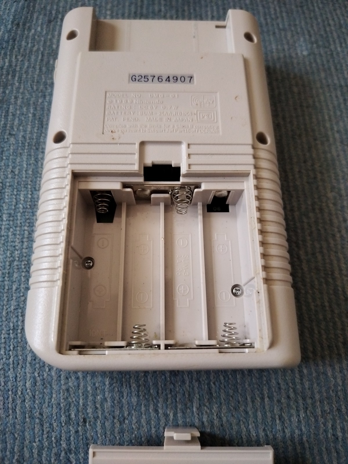 Nintendo Game Boy Launch Edition Handheld System- Gray