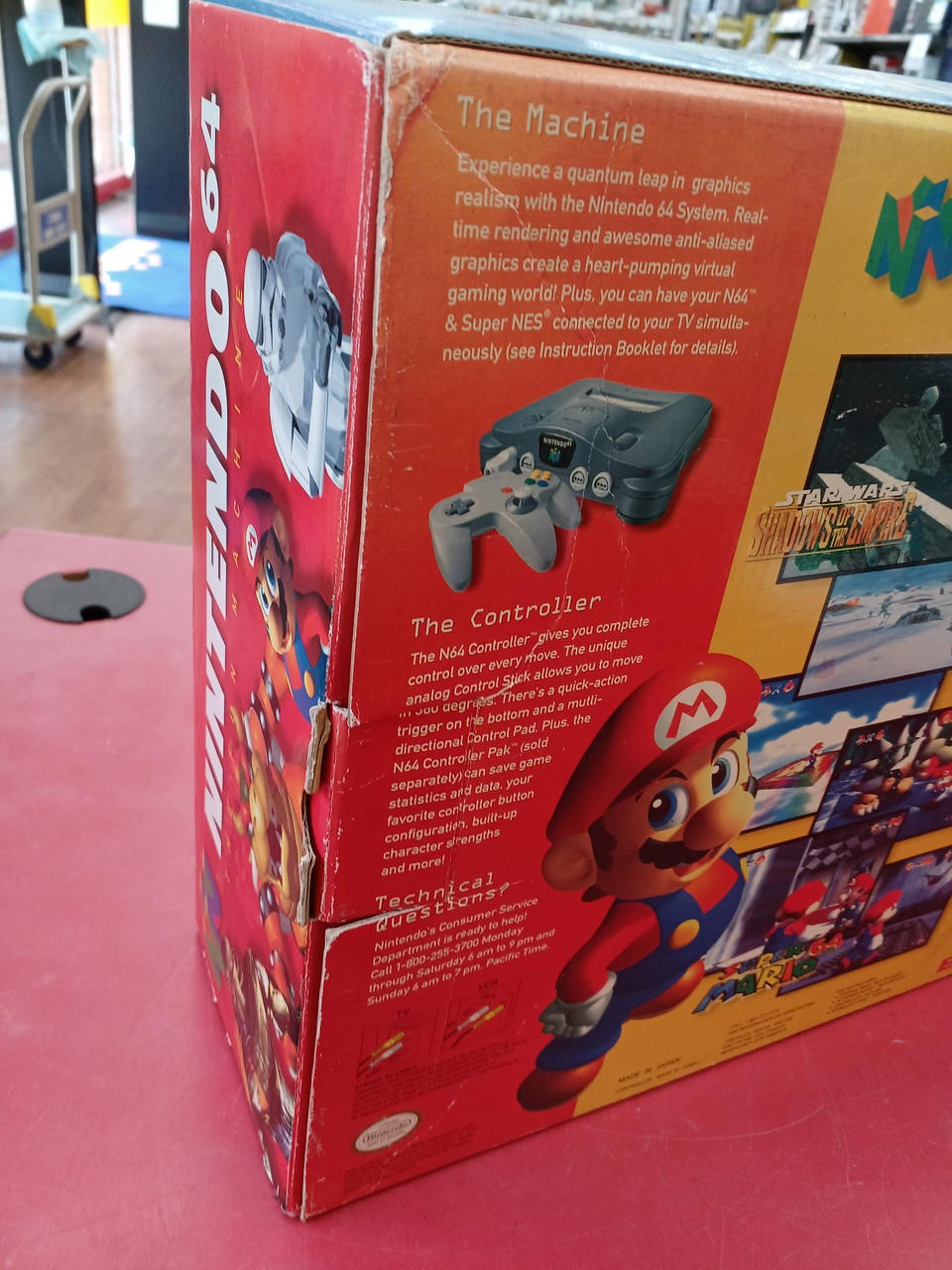 NINTENDO 64 NUS-001 (USA) Console – Tested & Working!