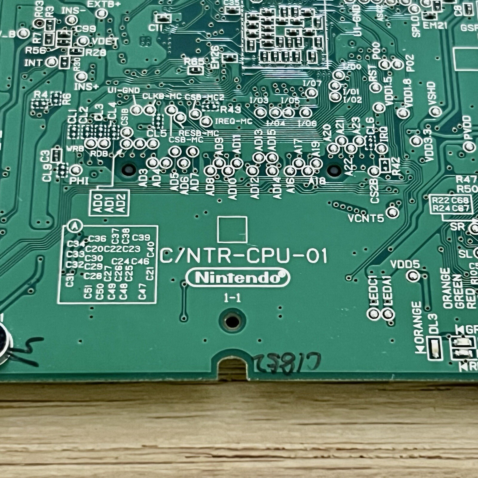 Nintendo DS NTR-001 CPU-01 Motherboard Main Board Only – Tested Working