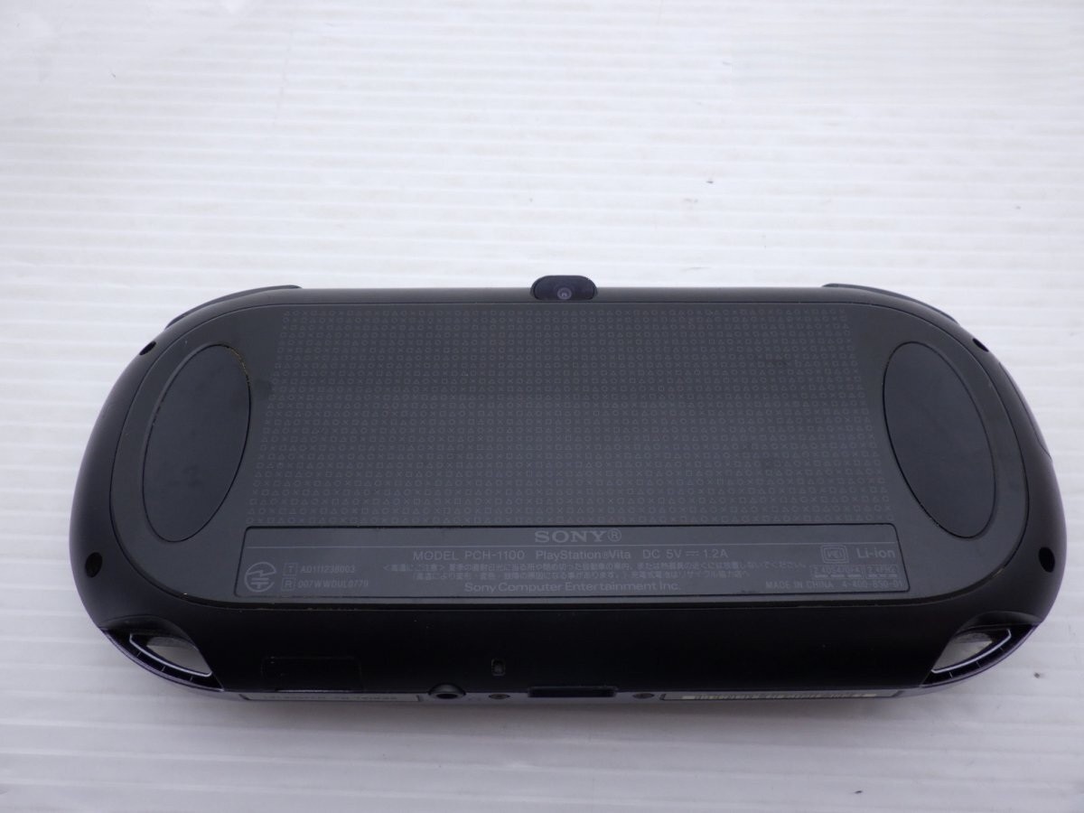 [Working] PlayStation Vita 3G/Wi-Fi Model (PCH-1100/Crystal Black) PS Vita japan
