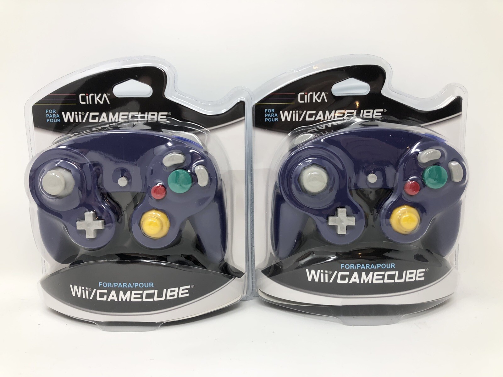 Nintendo GameCube Indigo Purple Game Console System Bundle NEW Controllers CLEAN