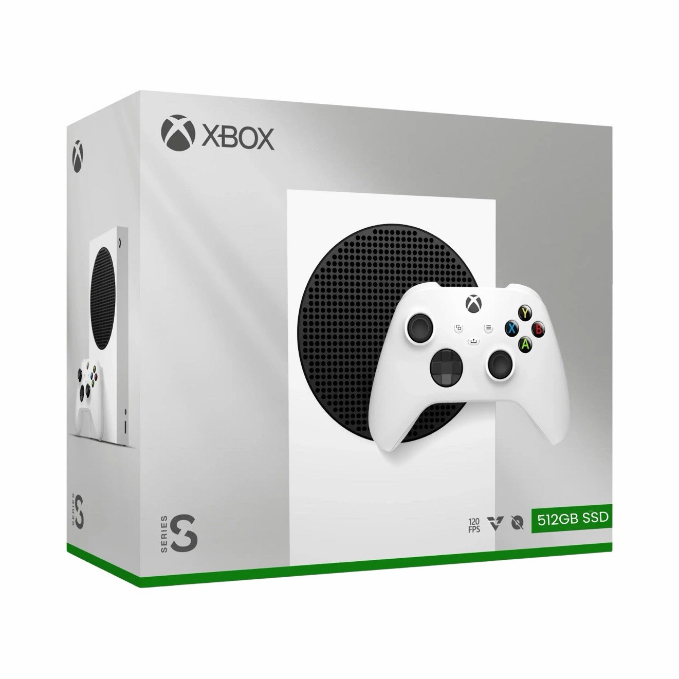 Microsoft Xbox Series S 512GB SSD Console White 1440p QHD 120 FPS