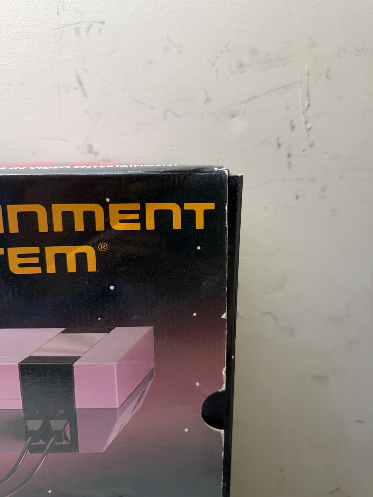 Nintendo NES Action Set Console With Box No Manuals