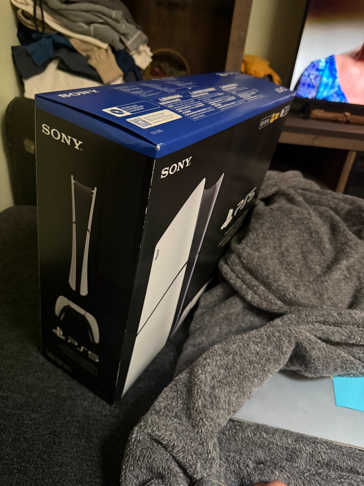 Sony PS5 Digital Edition Console – White 825gb