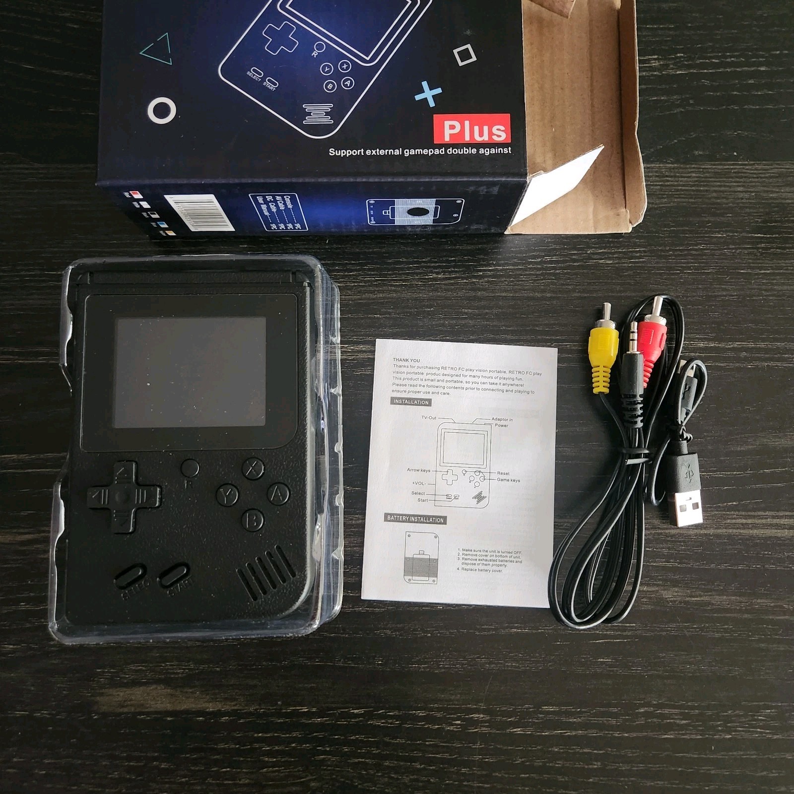 Plus Game Box 400 in 1 Plus Handheld Portable Arcade BRANDED – READ
