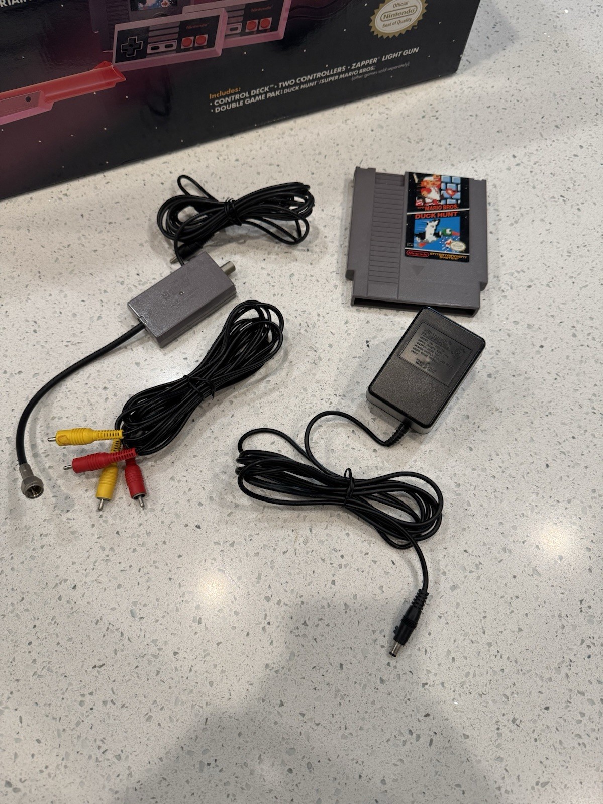 EXCELLENT CONDITION !!! Nintendo Entertainment System Action Set