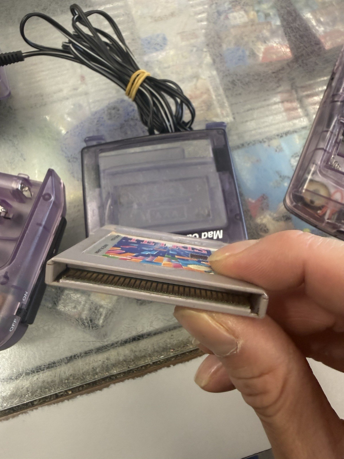 Nintendo Game Boy Color Handheld System – Atomic Purple Bundle