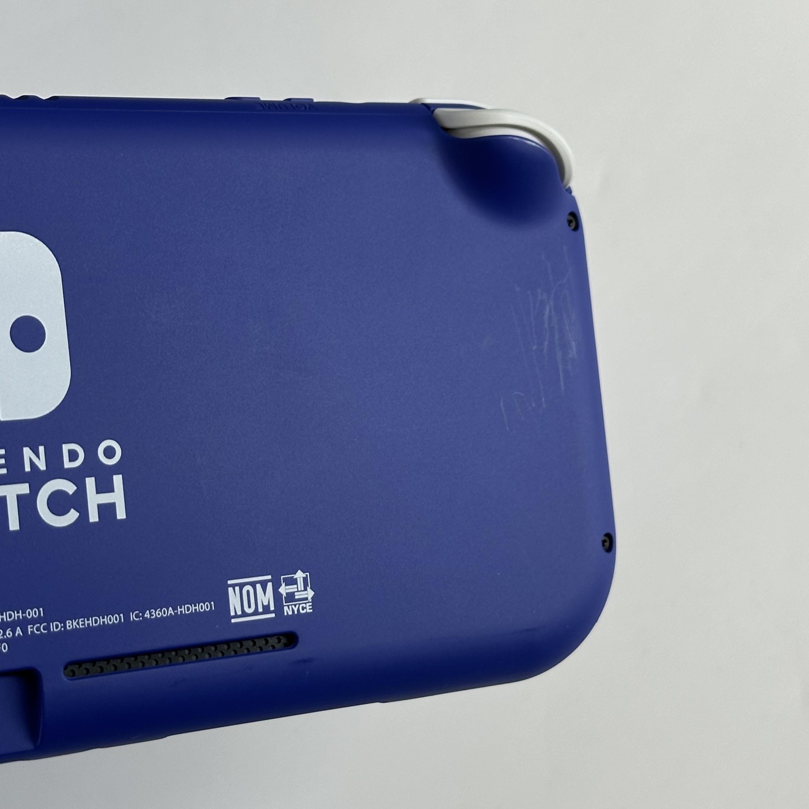 Nintendo Switch Lite Original Handheld Console Blue w/ Charger – Very Good