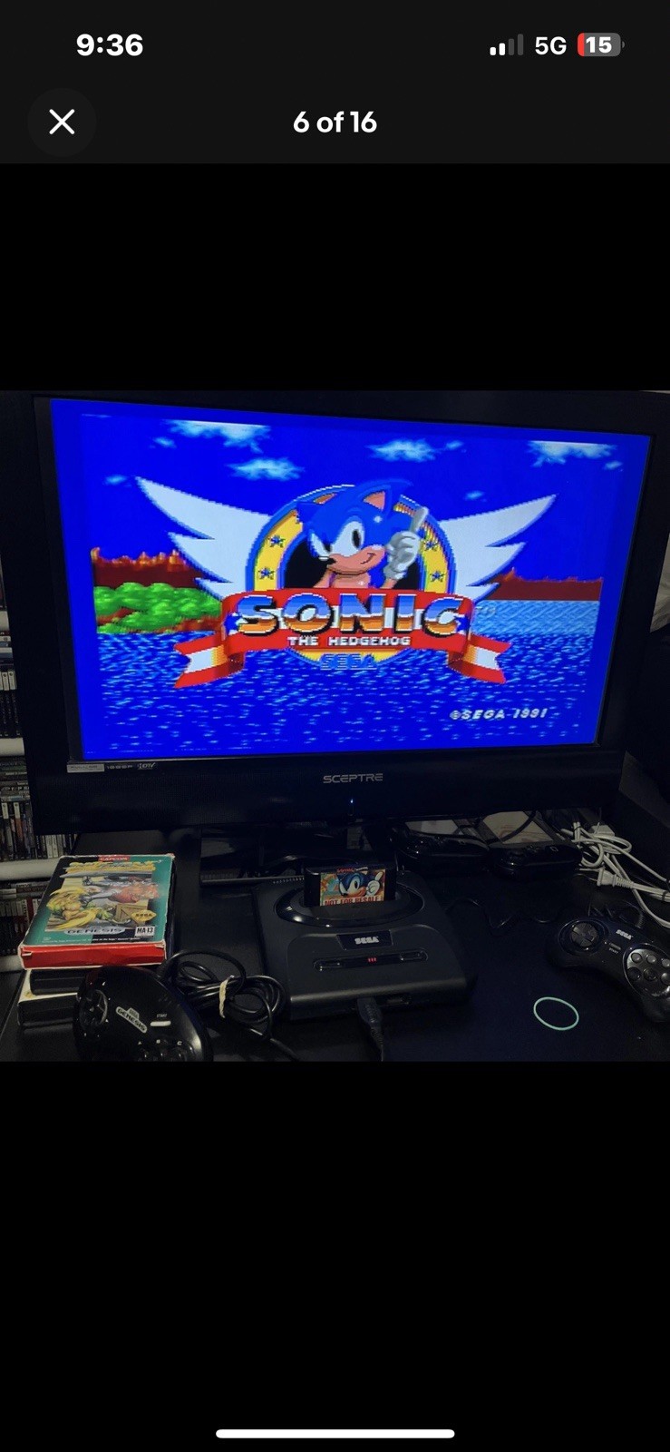 Sega Genesis System & Games
