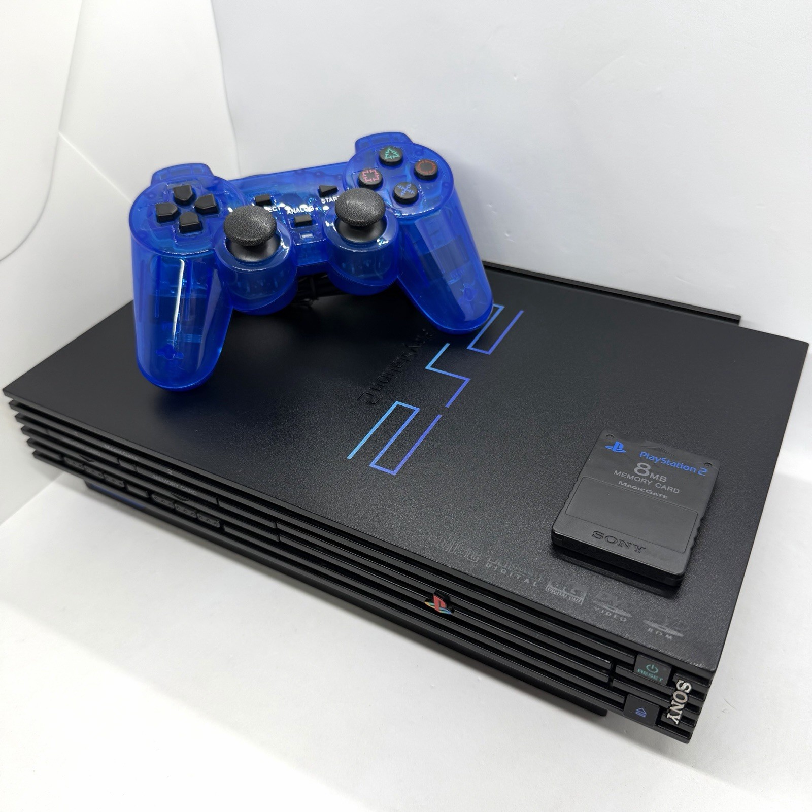 Sony Playstation 2 Console PS2 FAT Controller, Games & Accessories Bundle 39001