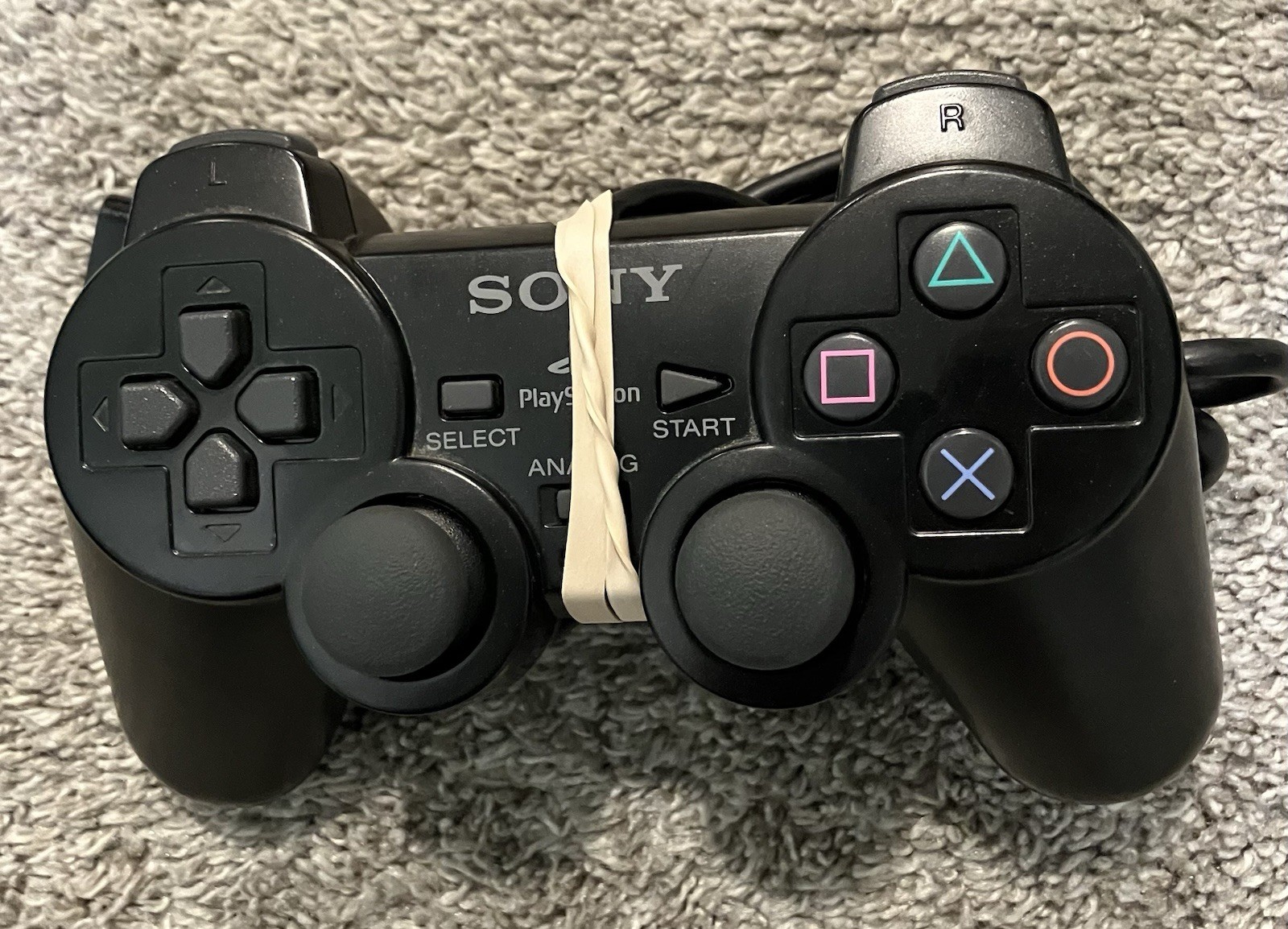 Sony PlayStation 2 PS2 Fat Console SCPH-39001 Bundle Controller + Memory Card