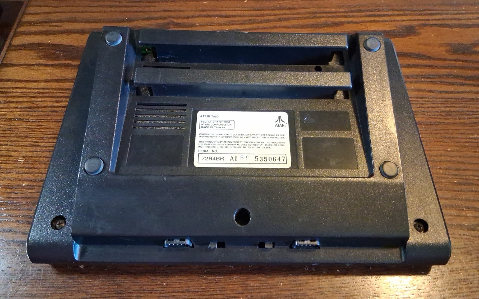 Atari 7800 Console + DigDug & Food Fight Tested SEE PICS/DESCRIPTION