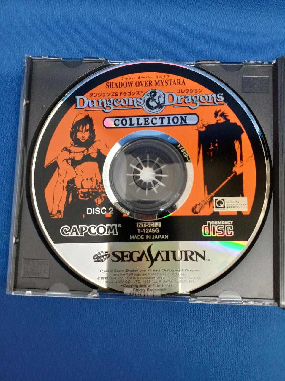 Capcom Dungeons & Dragons Collection 4MB Ram Cartridge Japanese Ver.