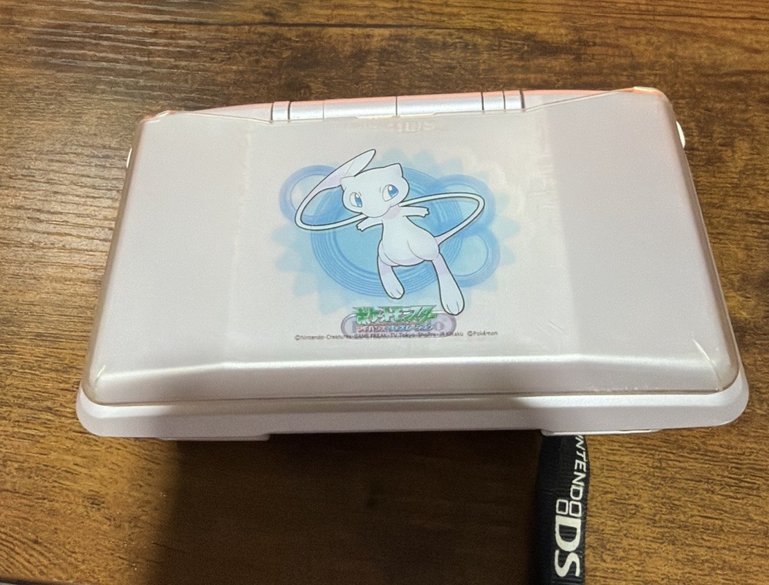 RARE Japan Nintendo DS Mew Edition Pokemon White with Original Box