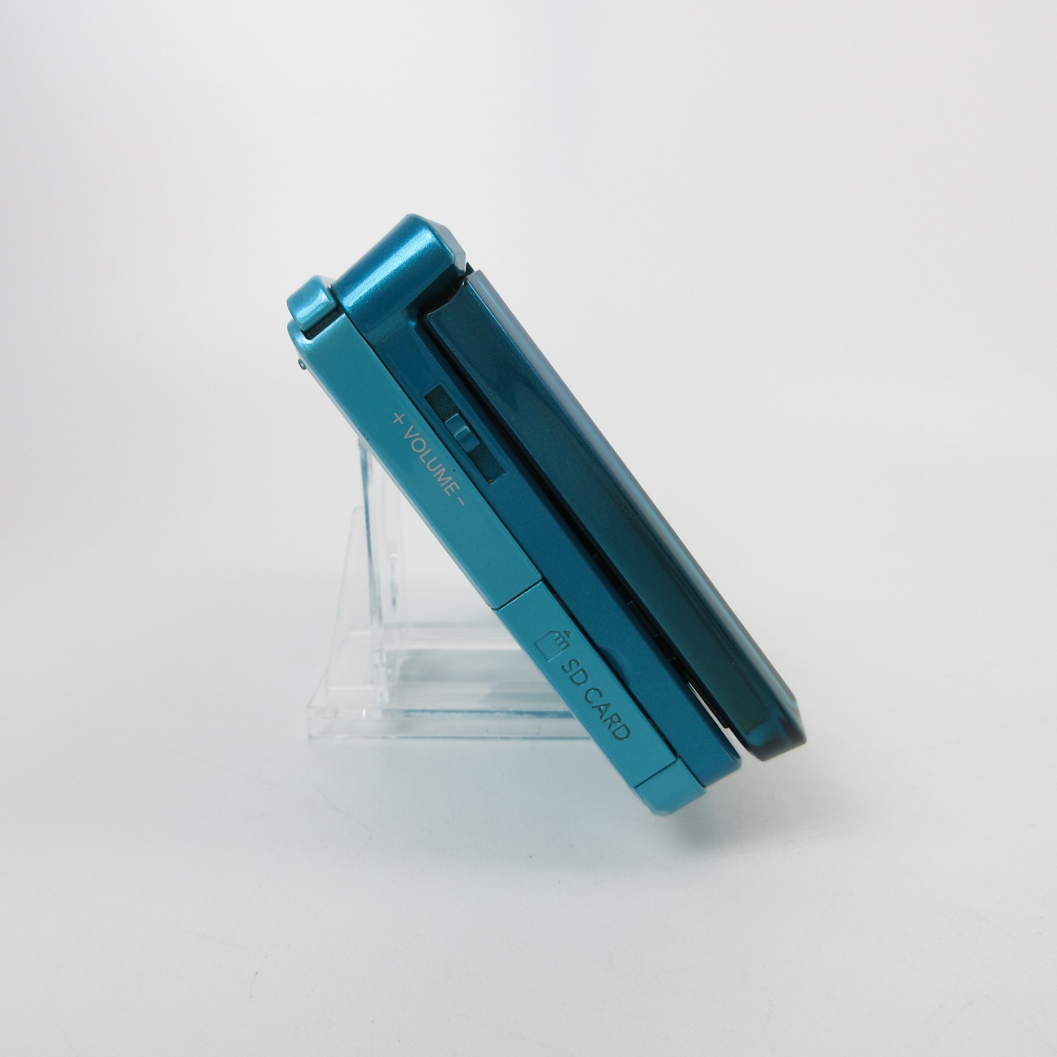 【Very Good】Nintendo 3DS Aqua Blue Console ONLY Japanese Edition #ReRe0525/01