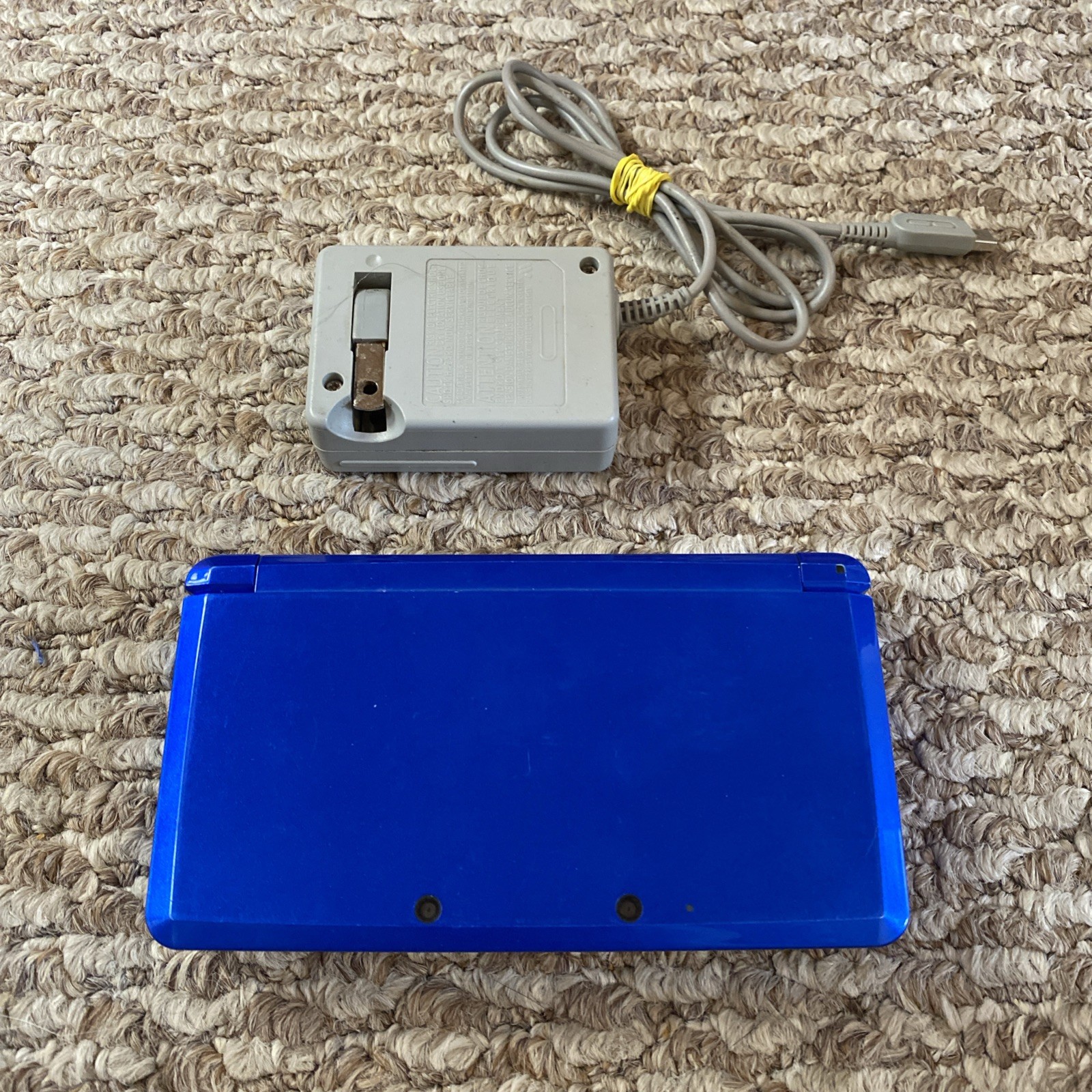 Nintendo 3DS Luigi’s Mansion: Dark Moon Cobalt Blue System w/Charger FREE Ship!