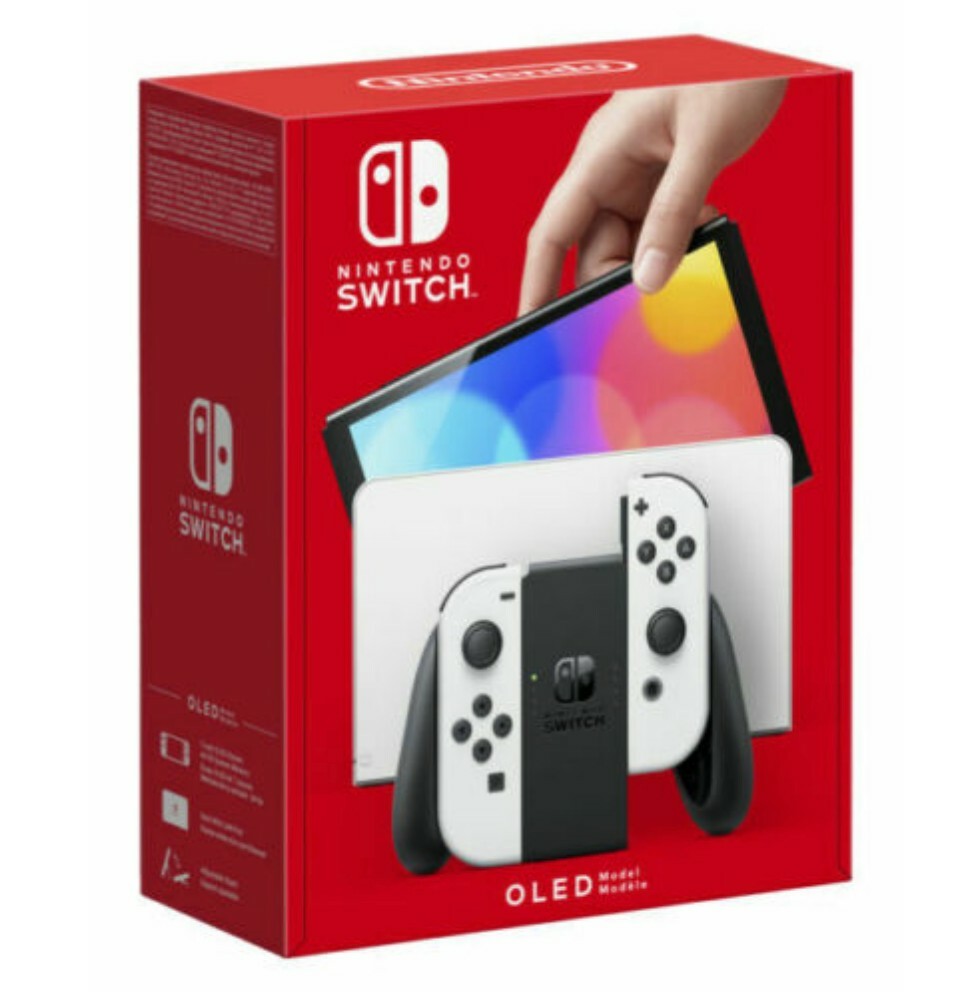 Nintendo Switch OLED Console NEW – White In Hand. SHIPS In 12 Hours Or Less