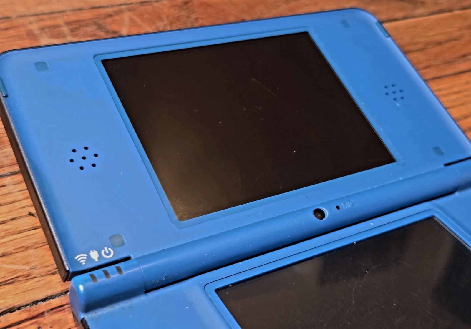 Nintendo DSi XL Blue Handheld Game Console UTL-001 USA Stylus Charger Tested