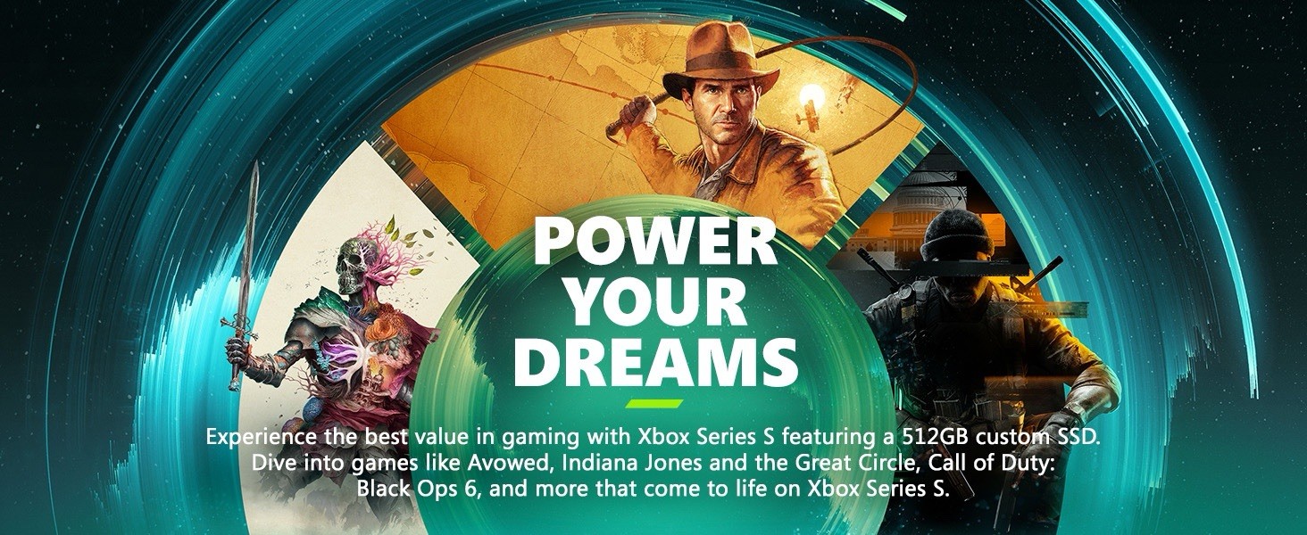 Microsoft Xbox Series S 512GB White Console (RRS00095)