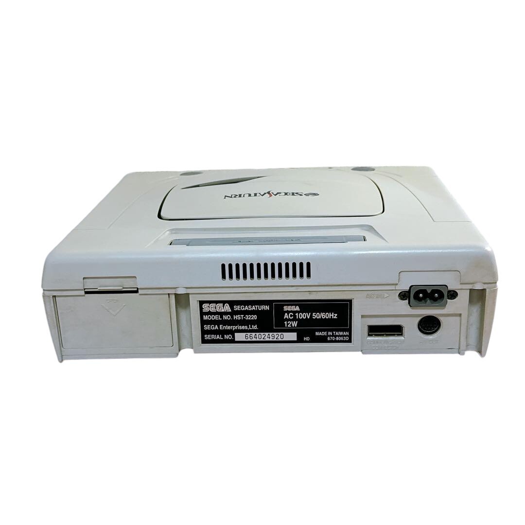 Sega Saturn Console White HST-3220 Japanese Version Choose Your Accessories