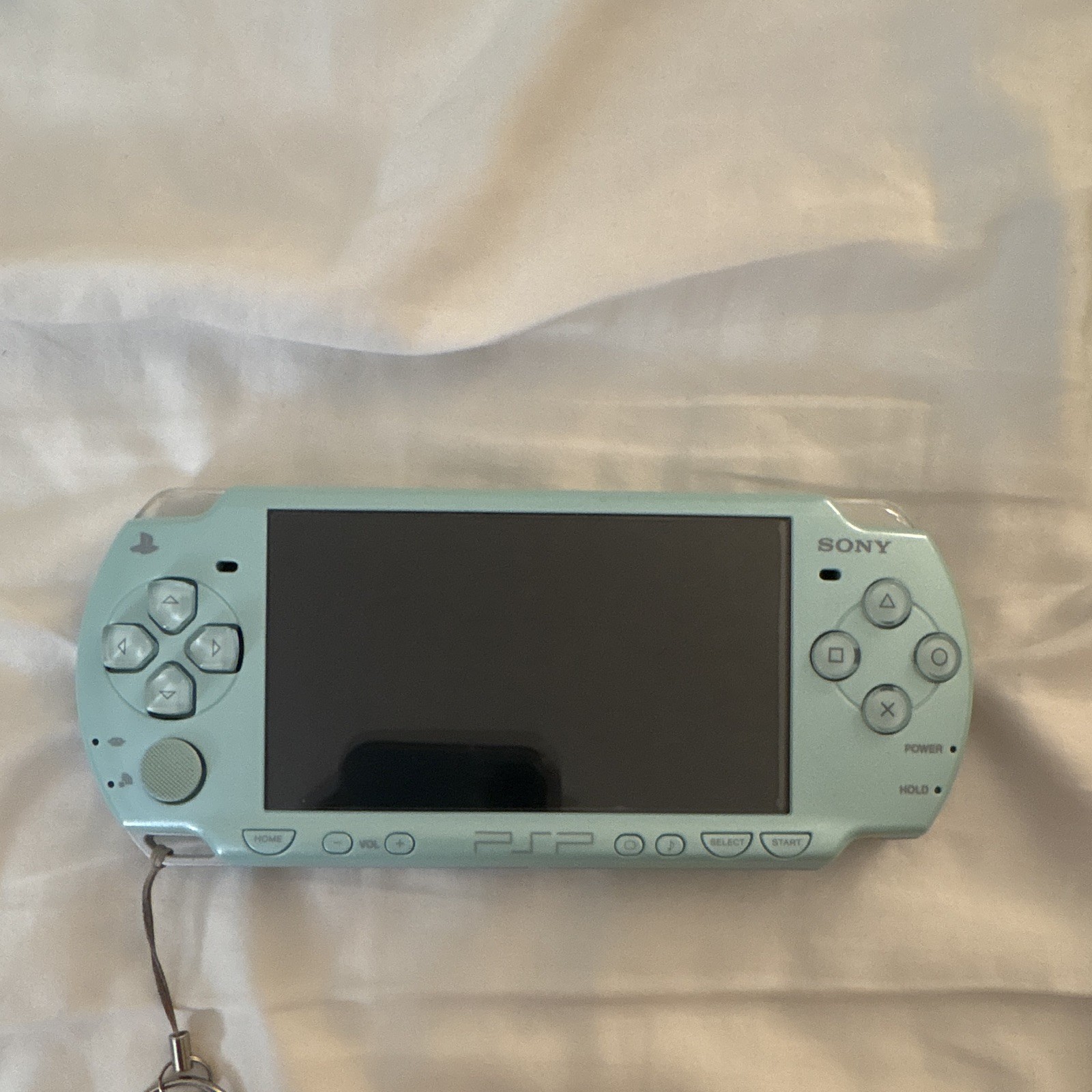 Sony PSP-2000 Felicia Blue Console Japan Tested Working + Case + Shell