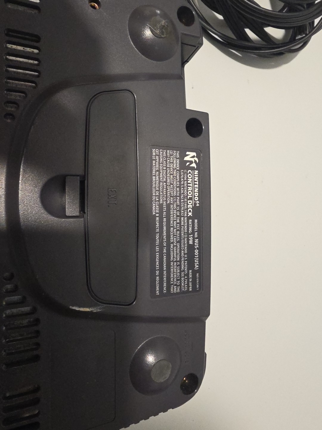 Nintendo 64 Console tested! Controller And Game NUS-001 USA