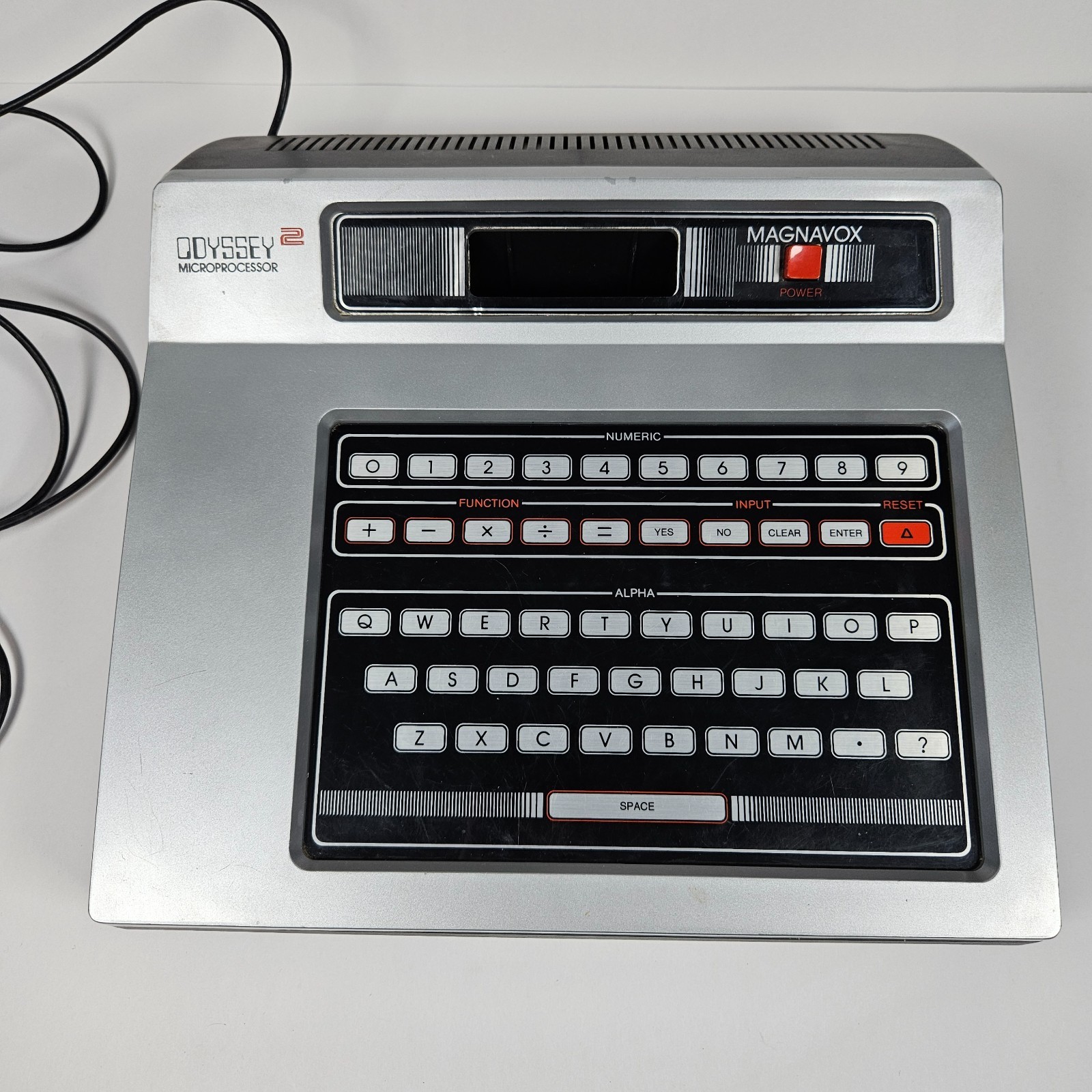 Magnavox Odyssey 2 CIB Launch Edition With Styrofoam, Plastic, and Paperwork