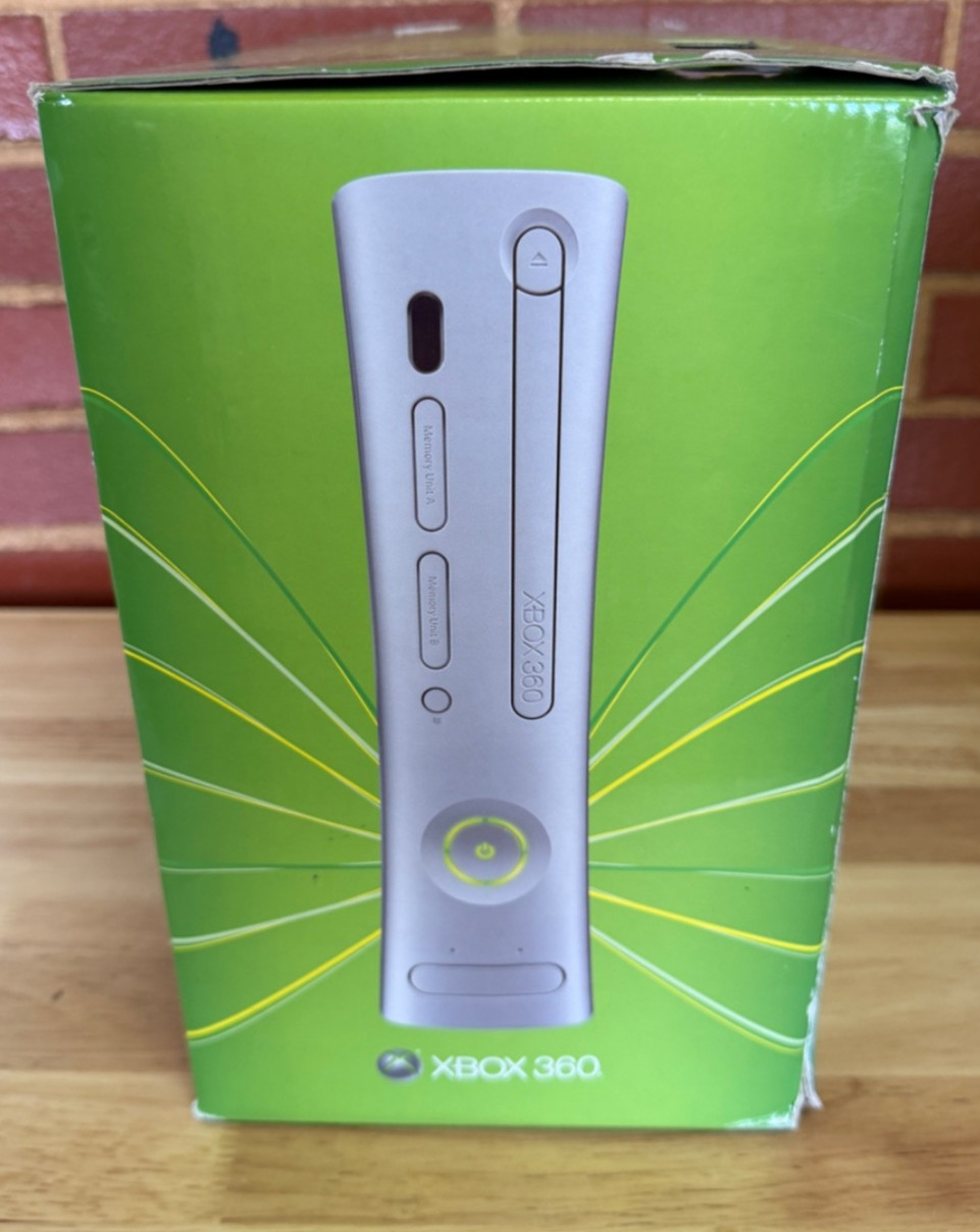 Xbox 360 Arcade Console Cib XGX-00001 256 MB Mint CIB