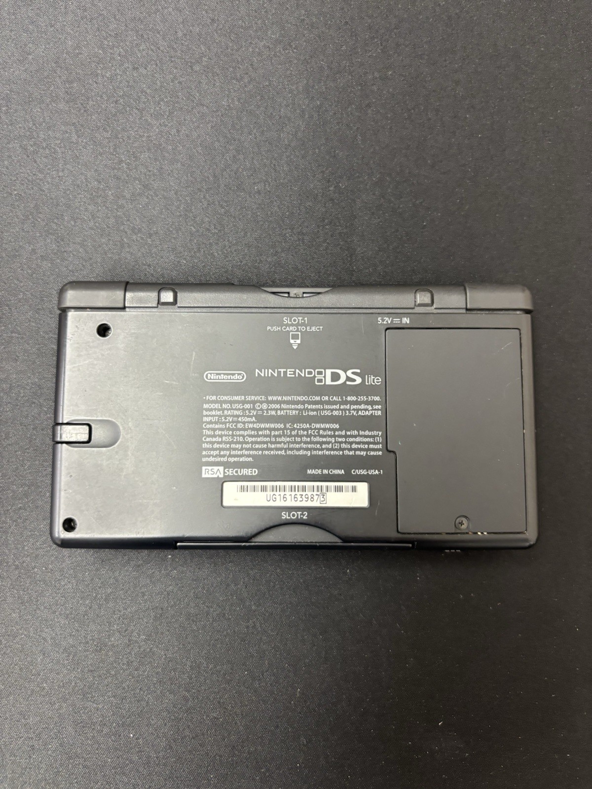 Nintendo DS Lite Crimson Handheld System – Red/Black