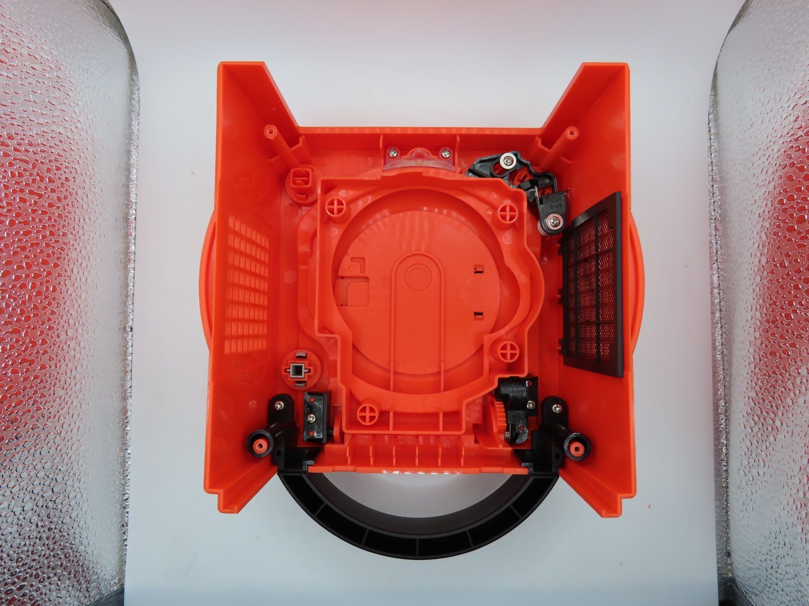 Replacement Nintendo GameCube Red Shell Housing DOL001 or DOL101 w/port covers
