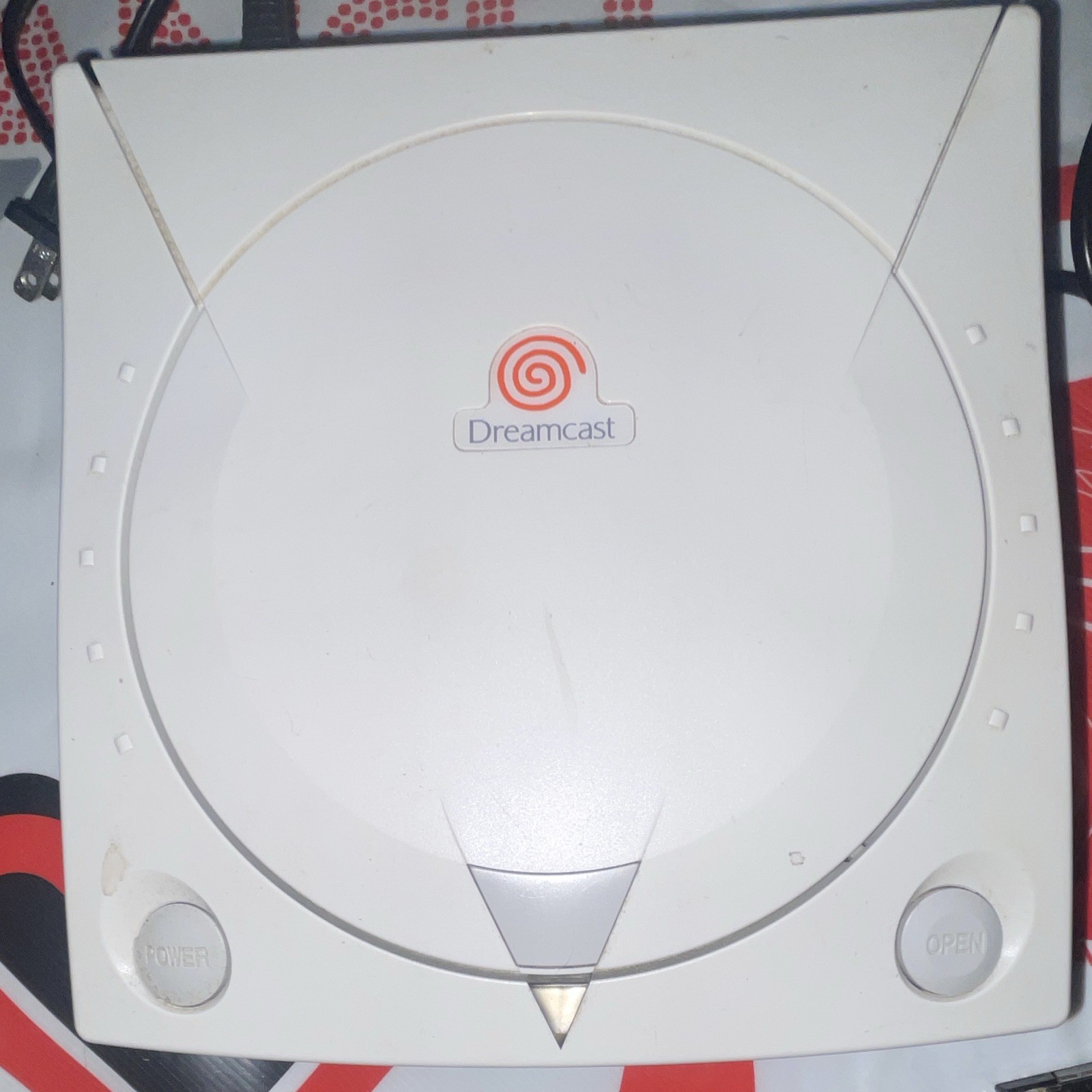SEGA Dreamcast White Console Bundle w/ 3 Controllers + Ready 2 Rumble Boxing