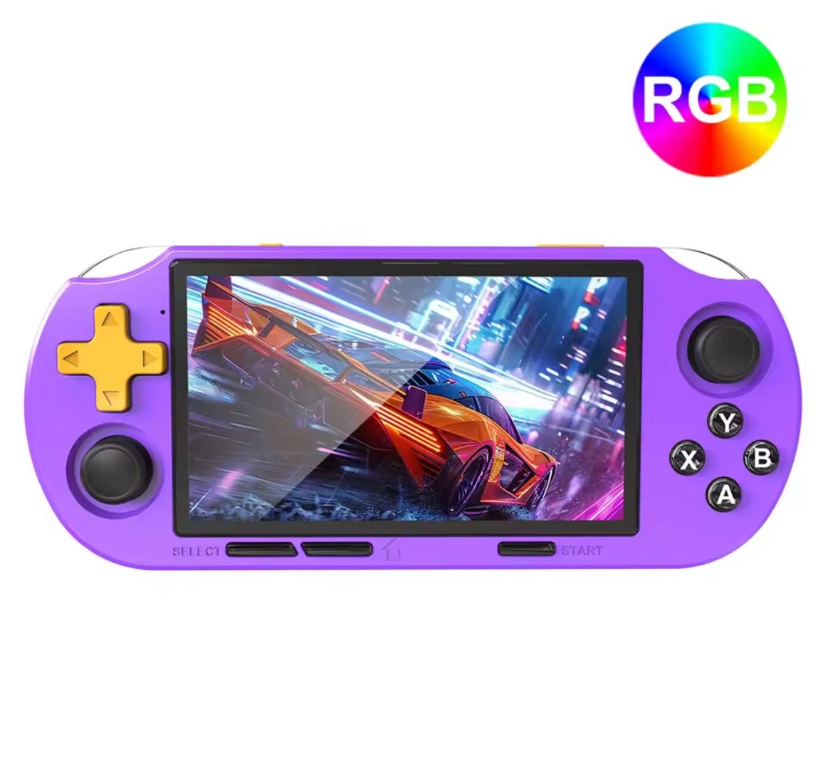 GAMINJA Handheld Console ANS16 4.5-inch IPS Screen RGB Backlight Pre-loaded with