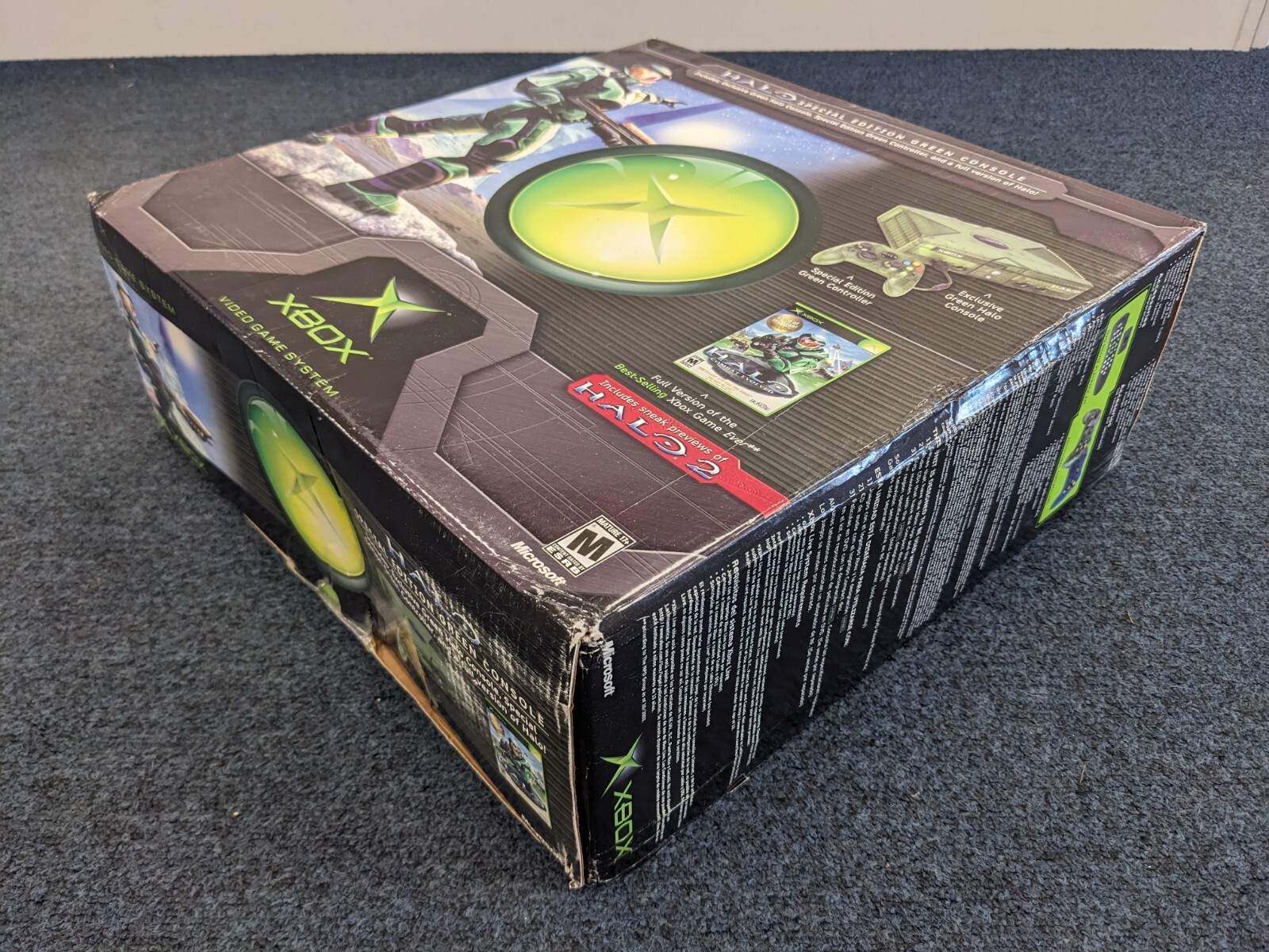 Microsoft Xbox Original: Halo Special Edition Console Brand New Factory Sealed