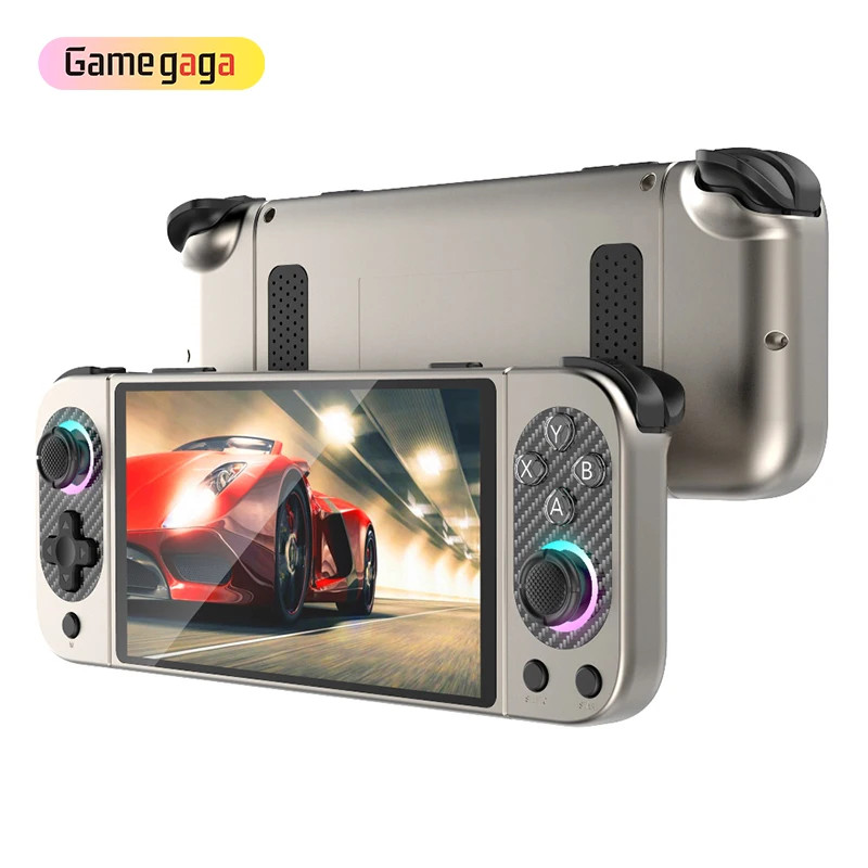 D50 Max Android Handheld Game Console, 5 Inch Touch Screen, Open Source