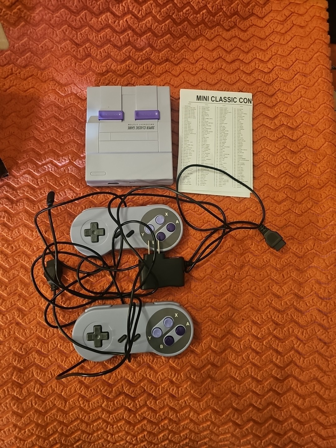 Super Mini SN-02 HD TV Game Console with 821 Classic Games Retro System