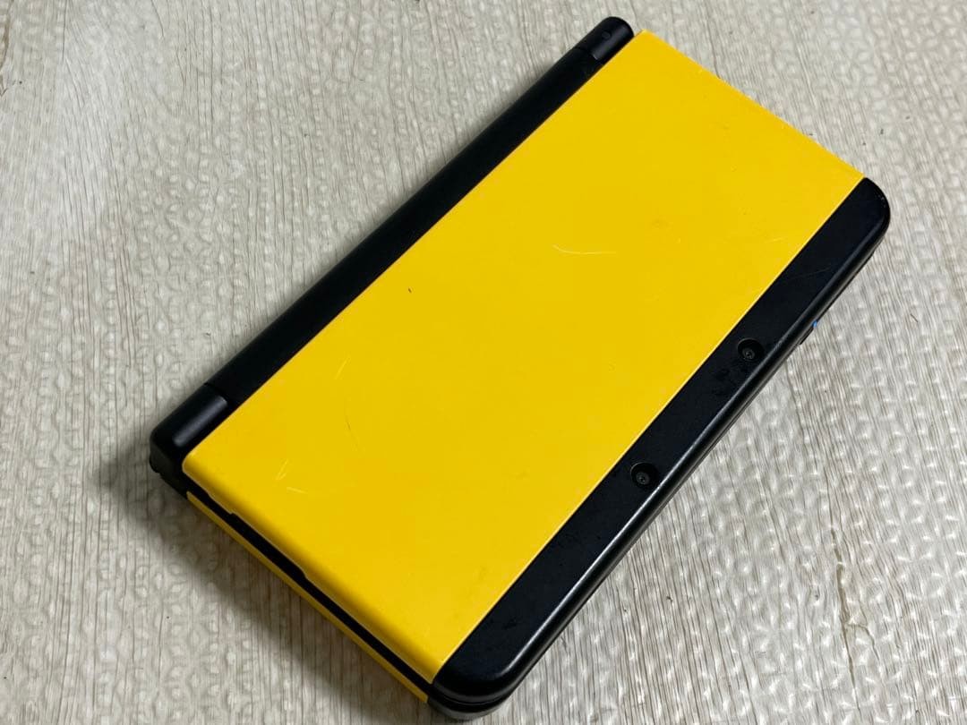 New Nintendo 3DS Black Console Style Japanese Ver Yellow Kisekae face Plate Set