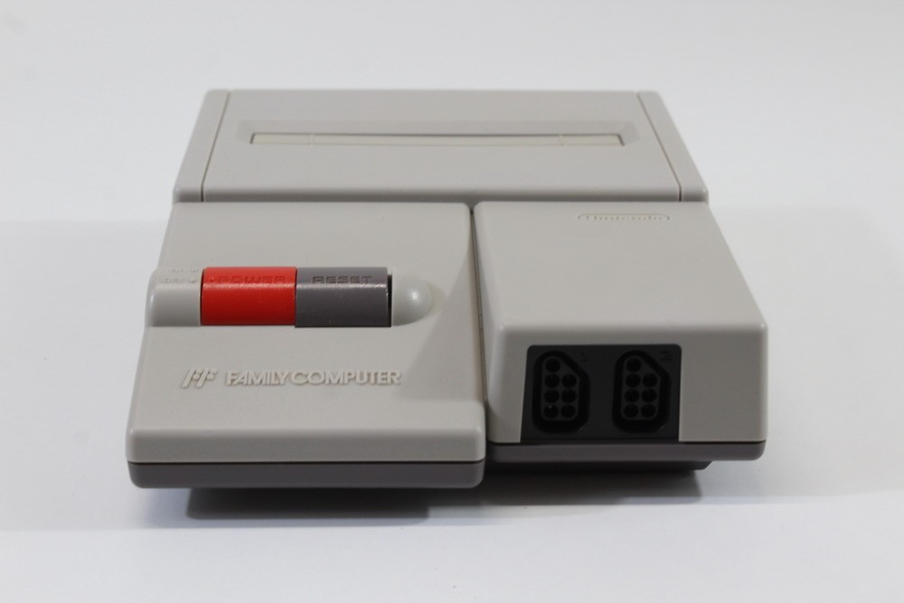 Nintendo AV New Famicom Console FC HVC-101 Controller x2 AC AV Bundle Japan #2