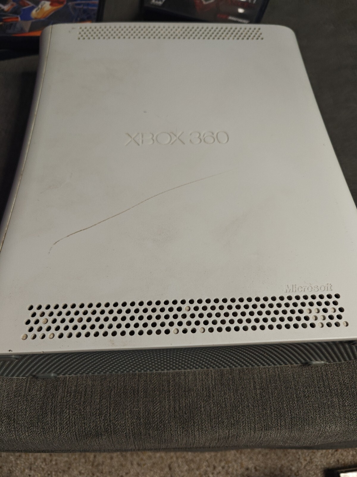 Xbox 360 Untested For Parts Or Repair White Console Only