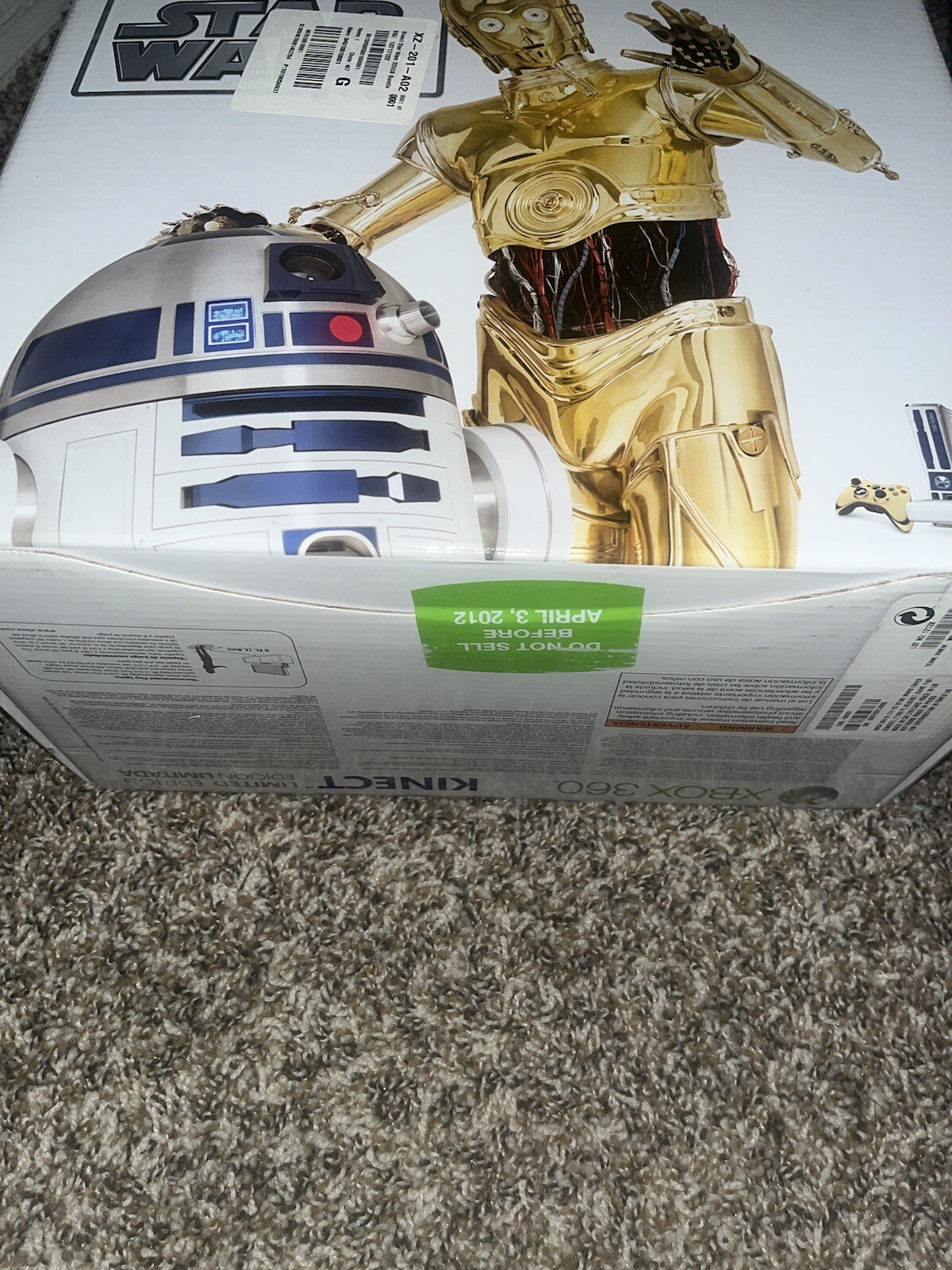 Xbox 360 Kinect Star Wars Limited Edition (SEALED)