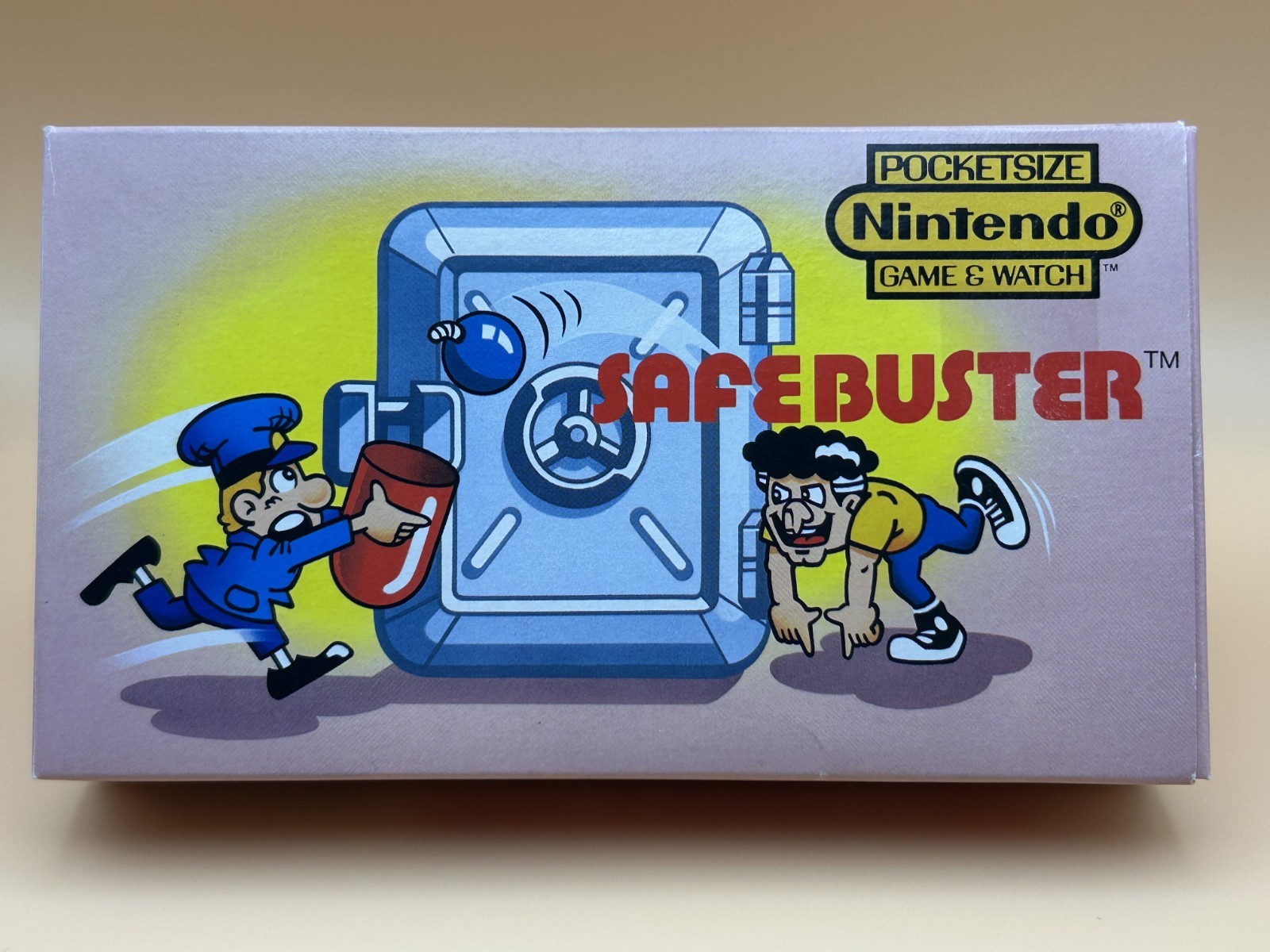 Nintendo Game & Watch SAFE BUSTER JB-63 MIB 1988 MINT IN BOX