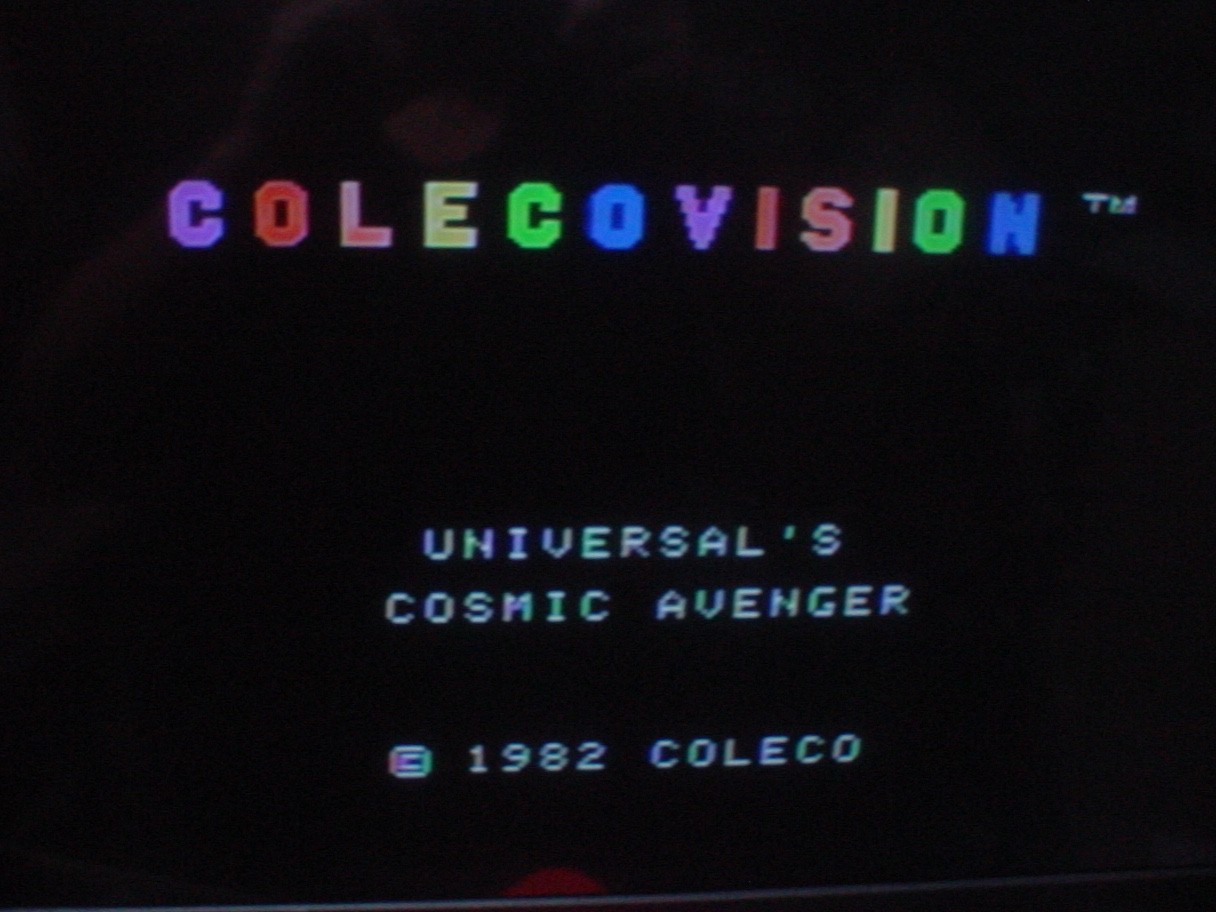 ColecoVision Video Game System Model 2400 w/ 2 Controllers -NO Power cord TESTED