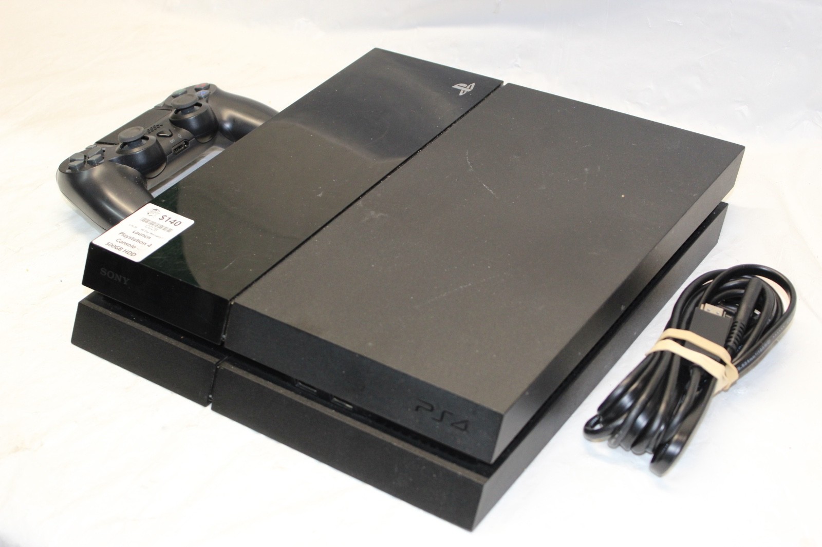 SONY PLAYSTATION 4 CONSOLE PS4 500GB W/ CONTROLLER + CABLES RS