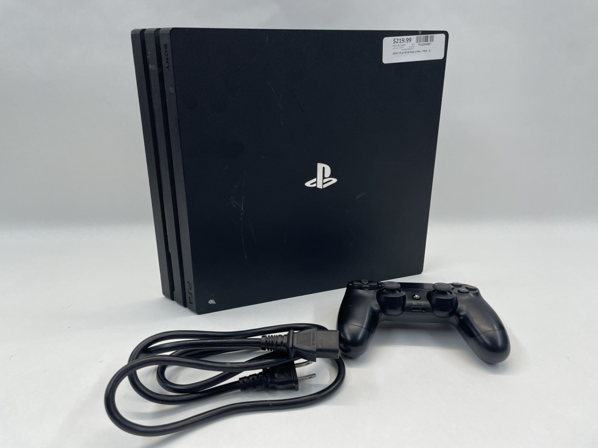DISC READER DOES NOT WORK!! 2tb ps4 w power cord and controller. (P02004897)