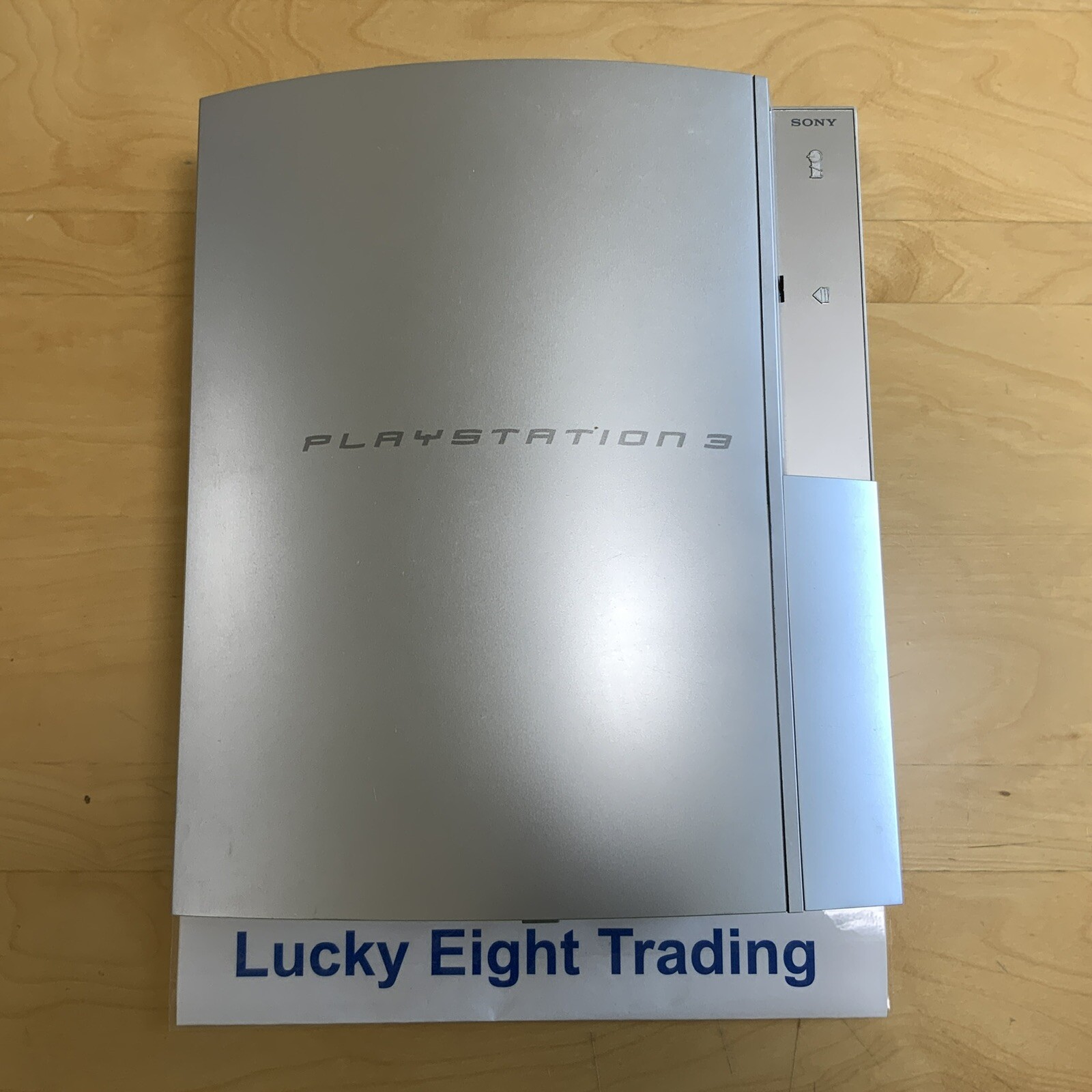 PS3 Satin Silver 80GB CECHL Console Full Accessories PlayStation 3 Fat [CC]
