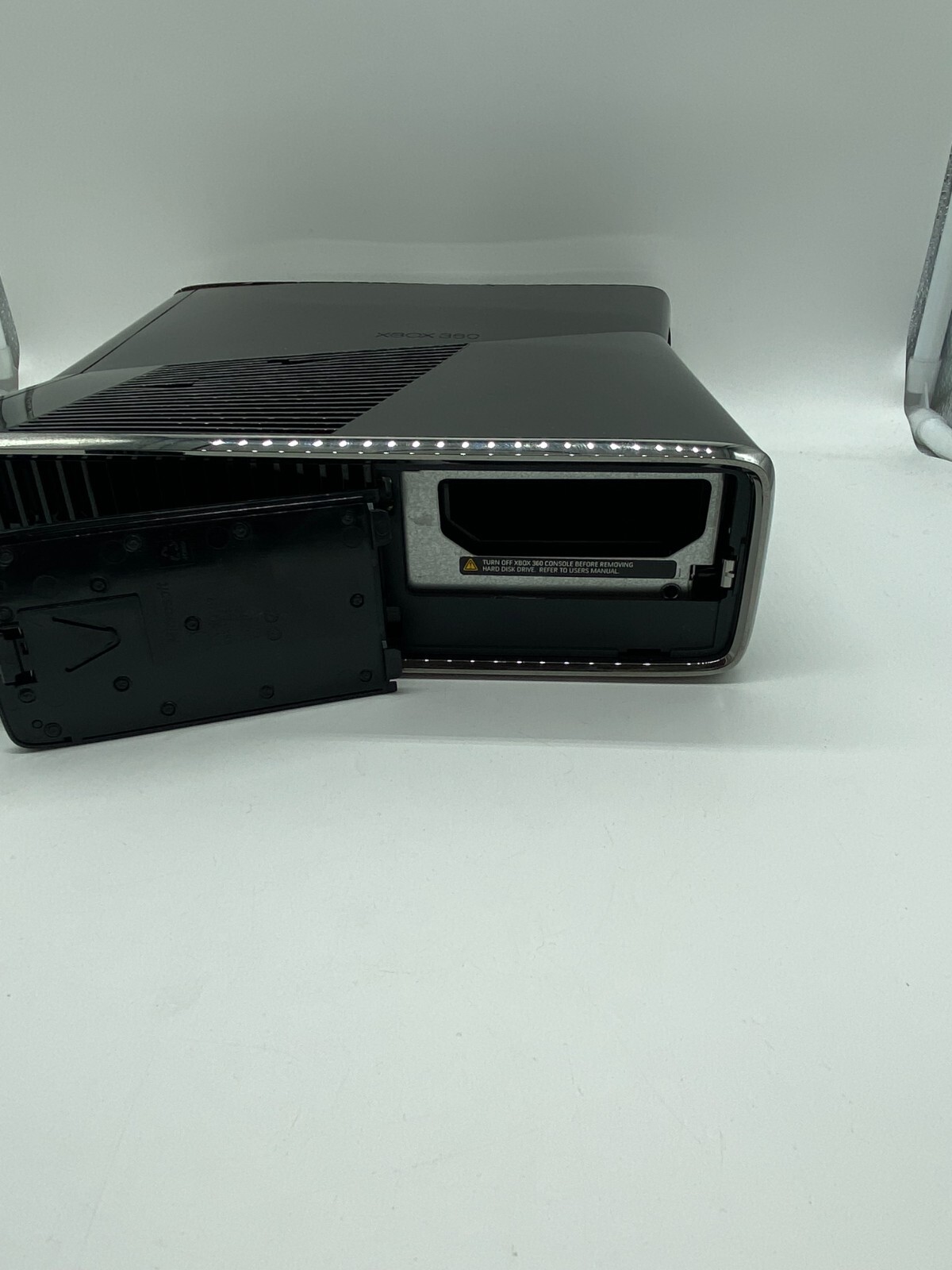 Microsoft Xbox 360 S Slim Black Console 1439 No HDD Reset Tested Free S/H