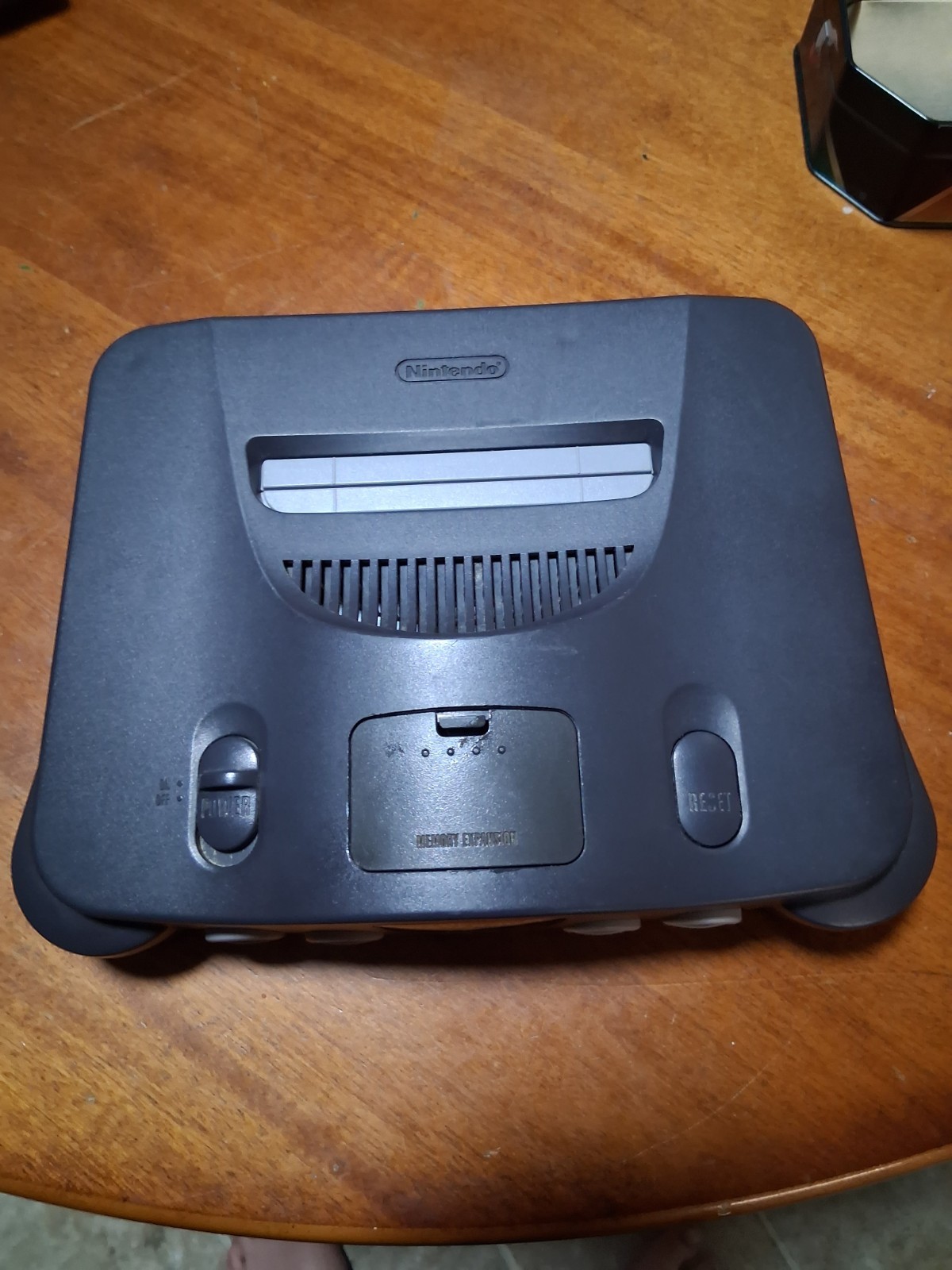 Nintendo 64 Black Console NUS-001(USA) w/ Memory Expansion & Component RCA