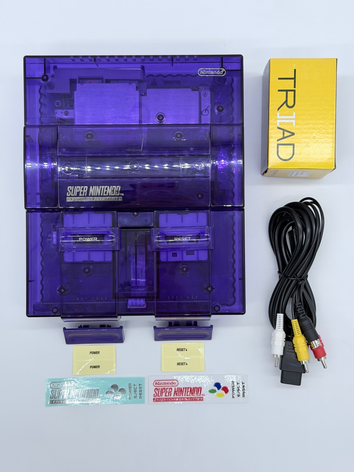 Super Nintendo SNES Console Bundle Full Recap, jail bar & audio fix, 🇺🇸 Seller