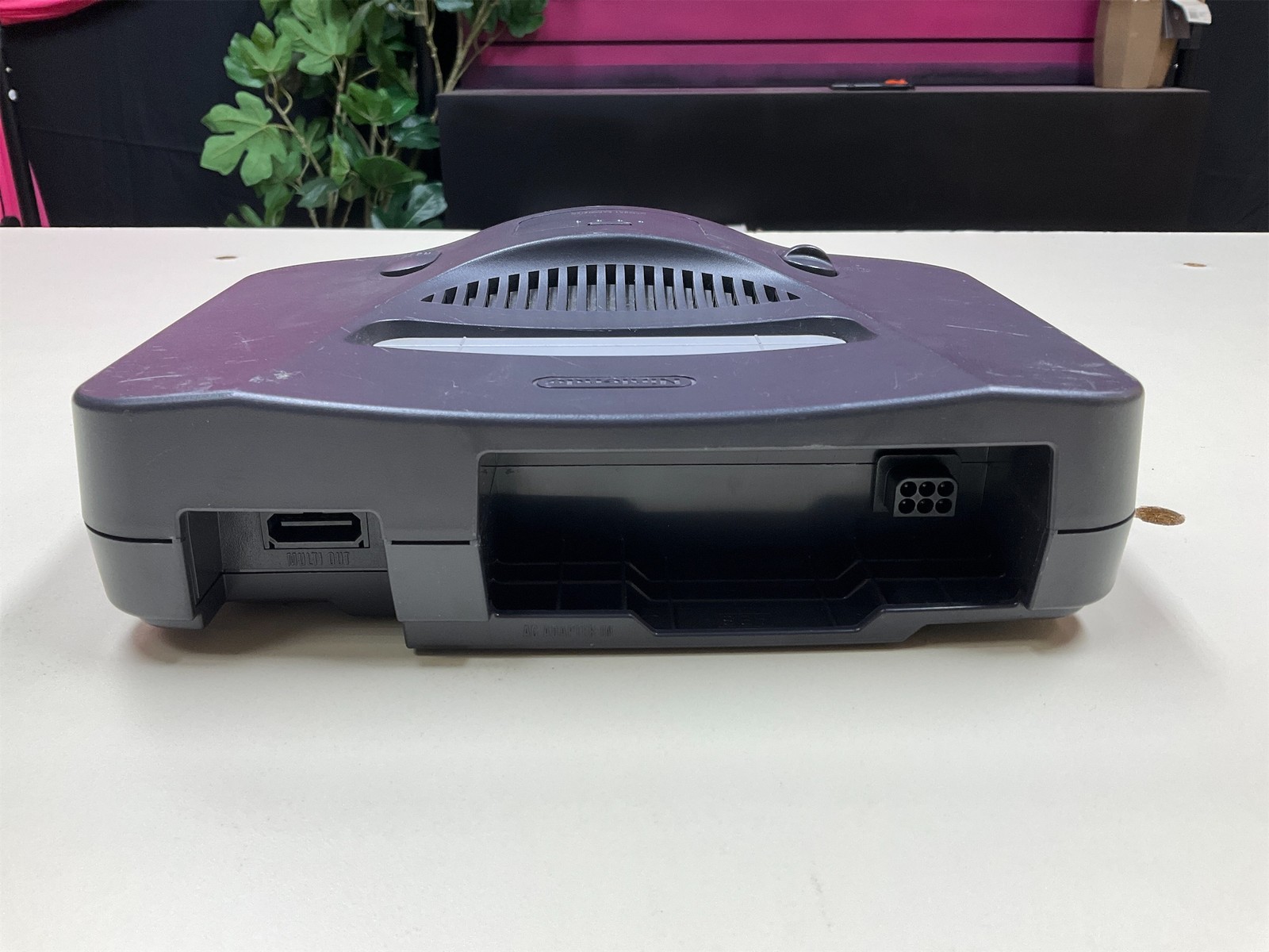 JAPANESE NINTENDO 64 NUS – 001 CONSOLE ONLY W/JUMPER PACK – – USED